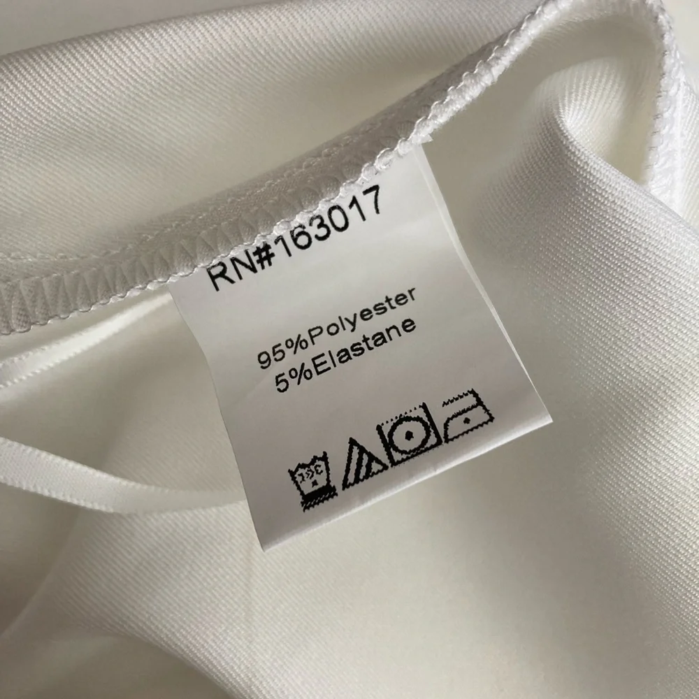 Princess Polly | NWT HUXLEY White Wide Leg Bottoms - Picture 8 of 8